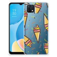 OPPO A15 Siliconen Case Icecream