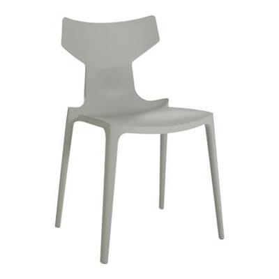 Kartell Re-Chair Eetkamerstoel - Grijs Kartell Re-Chair Eetkamerstoel - Grijs