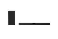 LG SN5Y Soundbar TV Bluetooth 400W 2.1 kanalen met draadloze subwoofer, DTS Virtual-technologie: X, Dolby Digital, High Resolution Audio, AI Sound Pro, optische ingang, USB, HDMI, zwart
