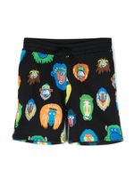 Stella McCartney Kids short de sport à imprimé graphique - Noir