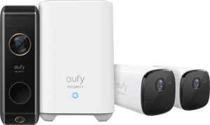 Eufycam 2 Pro 2-pack + Eufy Video Doorbell Dual 2 Pro