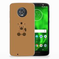 Motorola Moto G6 Telefoonhoesje met Naam Baby Hyena