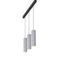 Wever & Ducre - Docus Multi 3.0 PAR16 Hanglamp Geborsteld Aluminium