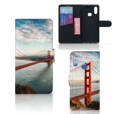 Samsung Galaxy A10s Flip Cover Golden Gate Bridge Samsung Galaxy A10s Flip Cover Golden Gate Bridge