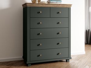 Commode EVOCO 6 lades groen