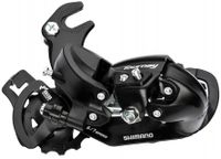 Shimano Tourney TY300 achterderailleur 6/7-speed met haak zwart - thumbnail