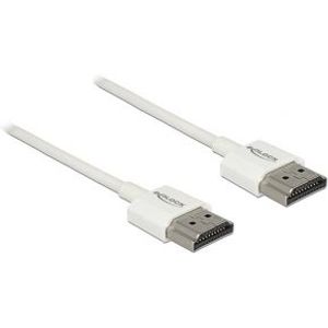 DeLOCK 85122 HDMI kabel 1 m HDMI Type A (Standaard) Wit