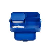 Bento lunchbox Take a Break large - Vivid blue