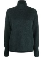 Le Kasha pull en maille à col roulé - Vert