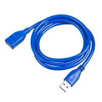 Akyga AK-USB-28 USB-kabel USB 3.2 Gen 1 (3.1 Gen 1) 1 m USB A Blauw - thumbnail