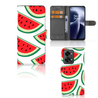 OnePlus Nord 2T Book Cover Watermelons