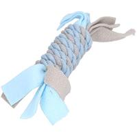 Little rascals flostouw spoel met fleece blauw 22X5X5 CM