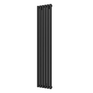 Plieger Designradiator Trento 814 Watt Middenaansluiting 180x35 cm Black Graphite