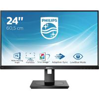 Philips 242S1AE LCD-monitor Energielabel E (A - G) 61 cm (24 inch) 1920 x 1080 Pixel 16:9 4 ms Hoofdtelefoonaansluiting, Audio-Line-in IPS LED - thumbnail