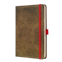Notitieboek Conceptum 194blz Hard Vintage Brown 135x203mm Gelinieerd