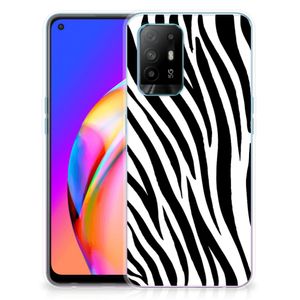 OPPO A94 5G | Reno5 Z TPU Hoesje Zebra