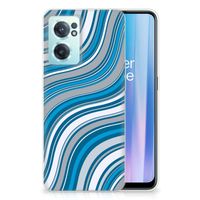 OnePlus Nord CE 2 5G TPU bumper Waves Blue