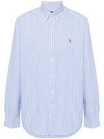 Polo Ralph Lauren chemise en coton à rayures - Bleu - thumbnail