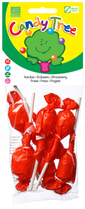 Candy Tree Lollies Aardbei 7 stuks