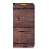 Samsung Galaxy M52 Book Wallet Case Old Wood