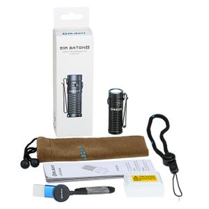 OLight S1R Baton II Zaklamp werkt op een accu LED 1000 lm 89 g