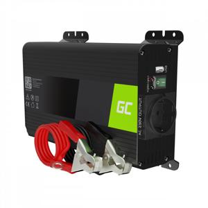 Green Cell INVGC05 netvoeding & inverter Auto 300 W Zwart