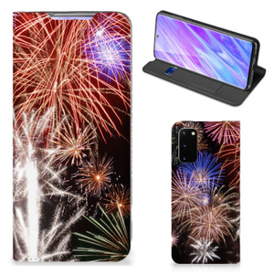 Samsung Galaxy S20 Hippe Standcase Vuurwerk