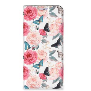 Motorola Moto G31 | G41 Smart Cover Butterfly Roses