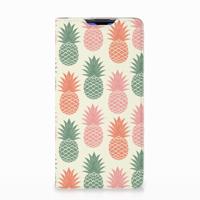 Huawei P30 Flip Style Cover Ananas