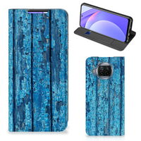 Xiaomi Mi 10T Lite Book Wallet Case Wood Blue