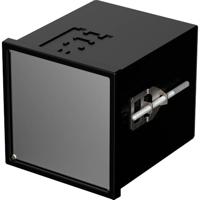 Bopla NGS 9610 UNINORM-INSCHUIFGEH. Inbouwbehuizing 96 x 96 x 109,5 Zwart (RAL 9005) 1 st.