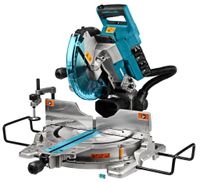 Makita DLS111PT2U 2x18 V Radiaal afkortzaag 260 mm 5,0 Ah accu (2 st), duo snellader - DLS111PT2U - thumbnail