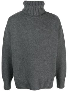 extreme cashmere pull en cachemire à col roulé - Gris