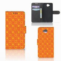 Microsoft Lumia 650 Telefoon Hoesje Batik Oranje