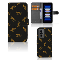 Telefoonhoesje met Pasjes voor Xiaomi Poco F5 Pro Leopards