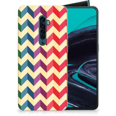 OPPO Reno 2 TPU bumper Zigzag Multi Color OPPO Reno 2 TPU bumper Zigzag Multi Color