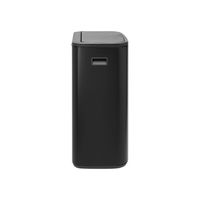 Brabantia Bo Touch Bin afvalemmer 60 liter met kunststof binnenemmer - Matt Black - thumbnail