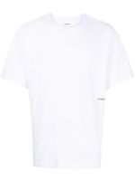 Soulland t-shirt en coton à logo imprimé - Blanc