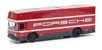 Schuco 452668000 H0 Vrachtwagen Mercedes Benz Raceautotransporter Porsche