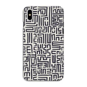 Moroccan Print: iPhone X Tough Case