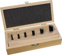 Fisch-Tools Set groeffrezen | hardmetaal schacht-d. 8 mm | 6-delig | 1 stuk - 973CT06A04NW 973CT06A04NW - thumbnail