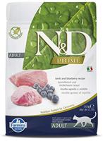 N&D PRIME CAT LAMB & BLUEBERRY ADULT 300G
