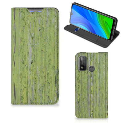 Huawei P Smart (2020) Book Wallet Case Green Wood Huawei P Smart (2020) Book Wallet Case Green Wood
