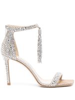 Jimmy Choo sandales Vinca 95 mm à ornements en cristal - Argent - thumbnail