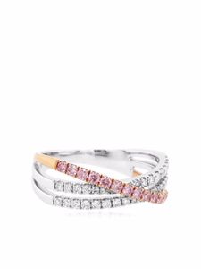 HYT Jewelry bague Argyle Pink en or blanc 18ct ornée de diamants - Argent