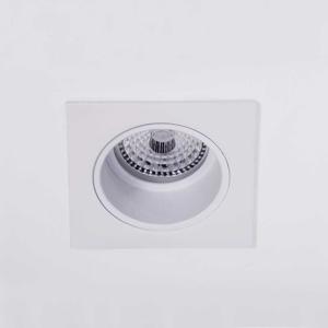 Artdelight Witte inbouwspot vierkant Downel 9cm DL 2708 WH