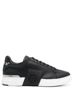 Philipp Plein baskets à logo embossé - Noir - thumbnail