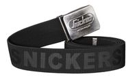 Snickers riem elastisch zwart 9025