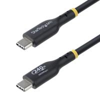 StarTech.com 4m USB-C Laadkabel, USB-IF Gecertificeerde USB Kabel, 240W PD EPR, USB 2.0 Type-C Laptop Laadkabel, M/M