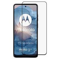 Motorola Moto G24 Full Cover Glazen Screenprotector - Zwarte Rand - thumbnail